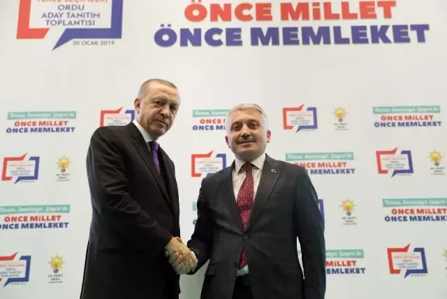 Cumhurbaşkanı Erdoğan, Ordu Adaylarını Açıkladı Cumhurbaşkanı Erdoğan, Ordu Adaylarını Açıkladı