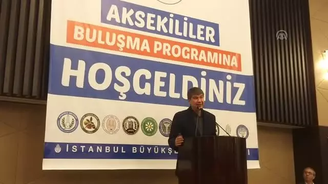 Menderes Türel, İstanbul'da Yaşayan Aksekililerle Buluştu Menderes Türel, İstanbul'da Yaşayan Aksekililerle Buluştu