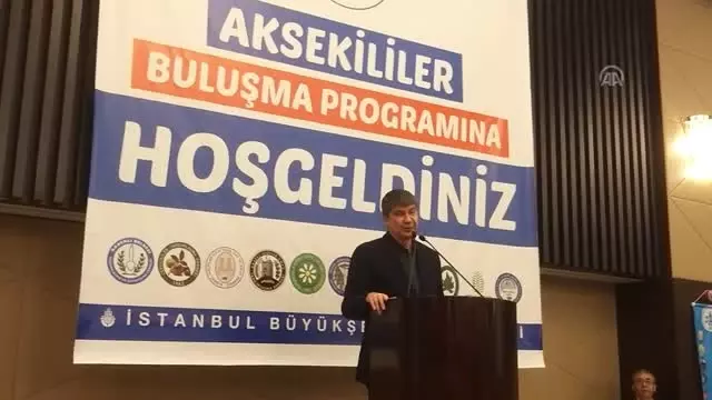 Menderes Türel, İstanbul'da Yaşayan Aksekililerle Buluştu Menderes Türel, İstanbul'da Yaşayan Aksekililerle Buluştu
