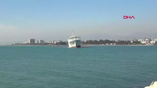 Mersin Karaya Oturan Gemide Sızmaya Karşı Bariyer Önlemi