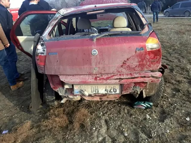 Nallıhan'da Otomobil Takla Attı: 1 Yaralı