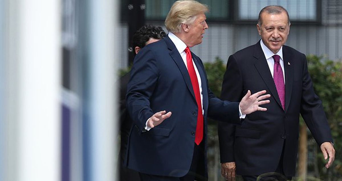 Cumhurbaşkanı Erdoğan ile ABD Başkanı Trump, Suriye'yi Görüştü