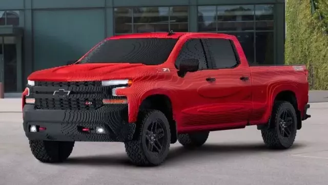 Chevrolet, Legodan Gerçek Boyutlu Silverado Pikap Yaptı Chevrolet, Legodan Gerçek Boyutlu Silverado Pikap Yaptı