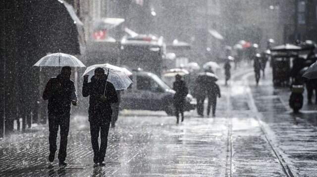 Meteorolojiden 3 Bölgeye Sağanak Yağış Uyarısı