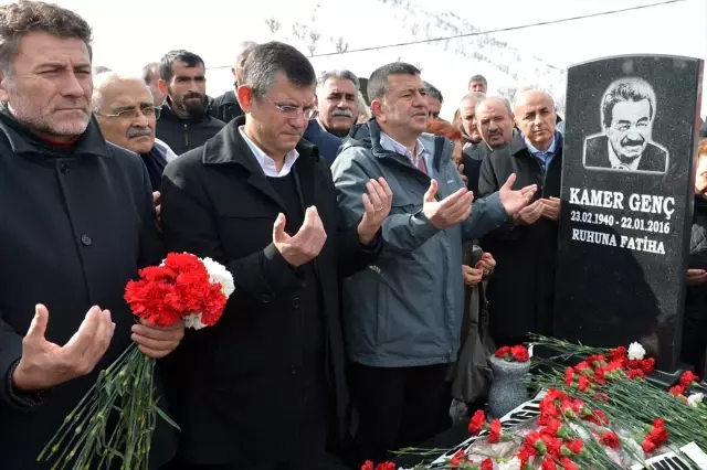 Kamer Genç Mezarı Başında Anıldı