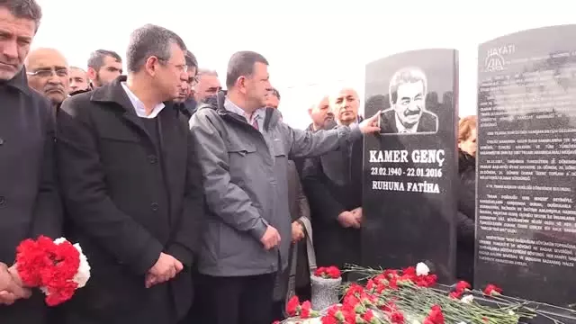 Kamer Genç Mezarı Başında Anıldı