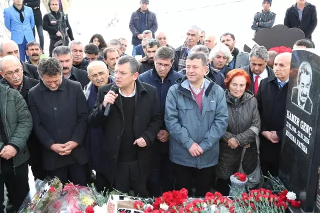 Kamer Genç, Ölümünün 3. Yılında Mezarı Başında Anıldı