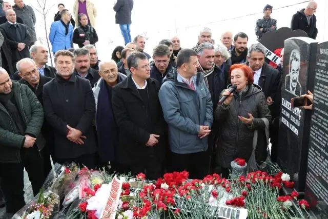 Kamer Genç, Ölümünün 3. Yılında Mezarı Başında Anıldı