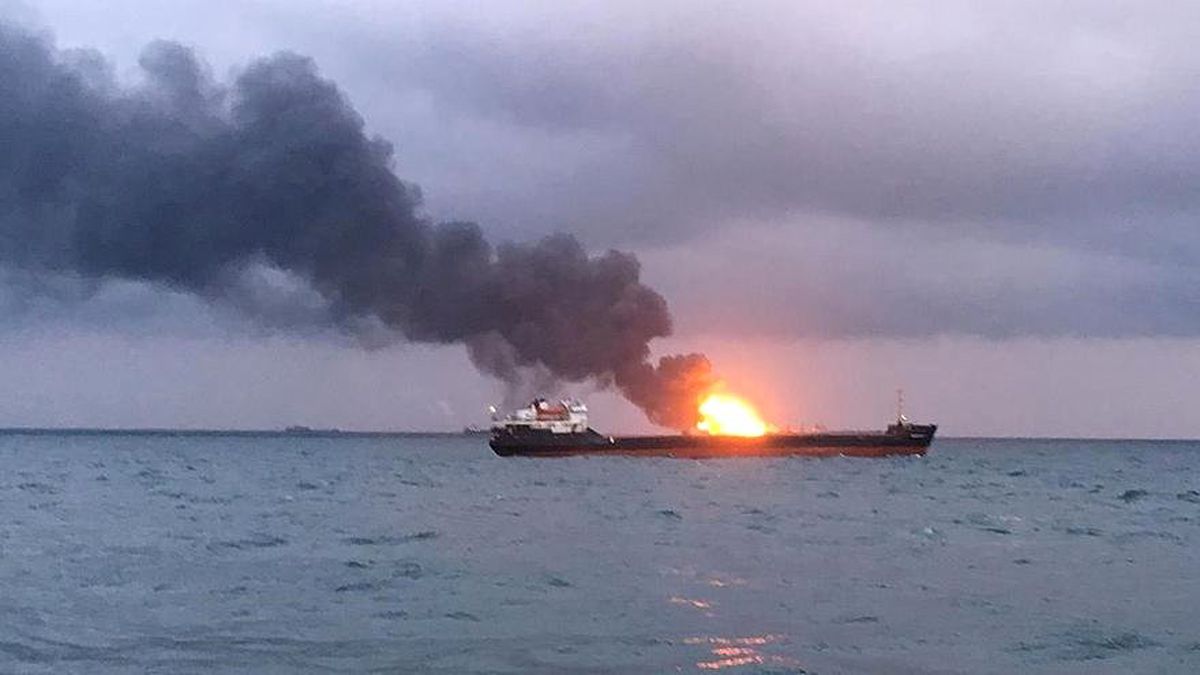 Kerç Boğazı'ndaki Gemi Yangınından Kurtulan Türk Vatandaşlarının İsimleri Belli Oldu