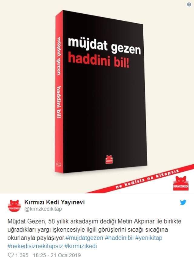 Müjdat Gezen, Metin Akpınar'la Yargılandıkları Davaya İlişkin Kitap Yazdı