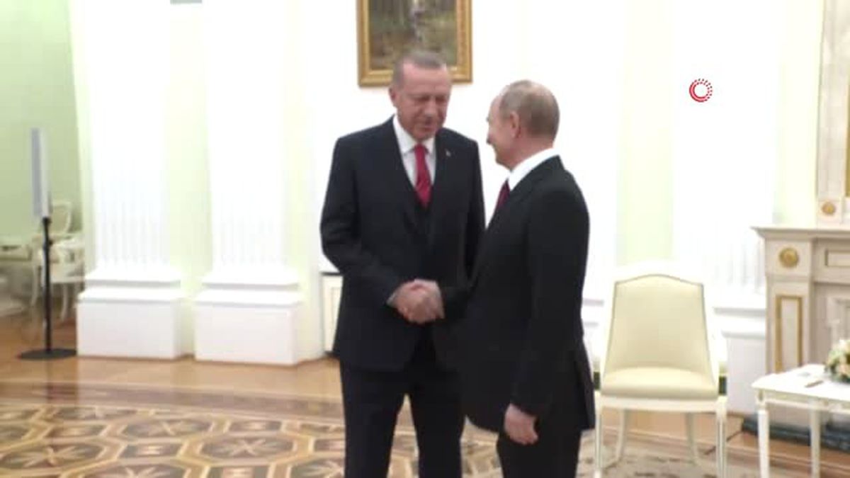 Erdoğan-Putin Görüşmesi Başladı