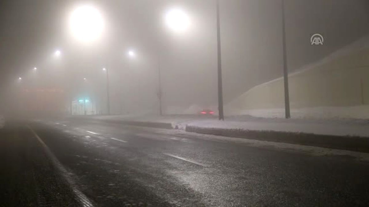 Ilgaz Dağı'nda Sis Ulaşımı Olumsuz Etkiliyor