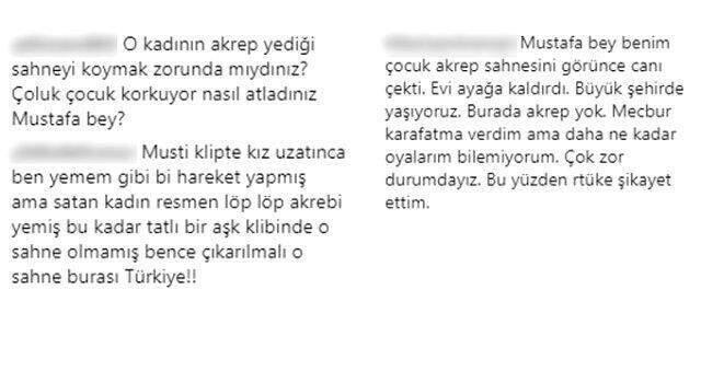 Mustafa Sandal'ın Klibindeki Böcek Yeme Sahnesine İçin RTÜK'e Şikayet Yağdı
