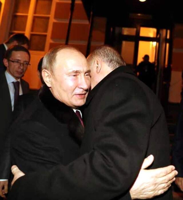 Rusya Lideri Putin, Cumhurbaşkanı Erdoğan'ın Böyle Uğurladı