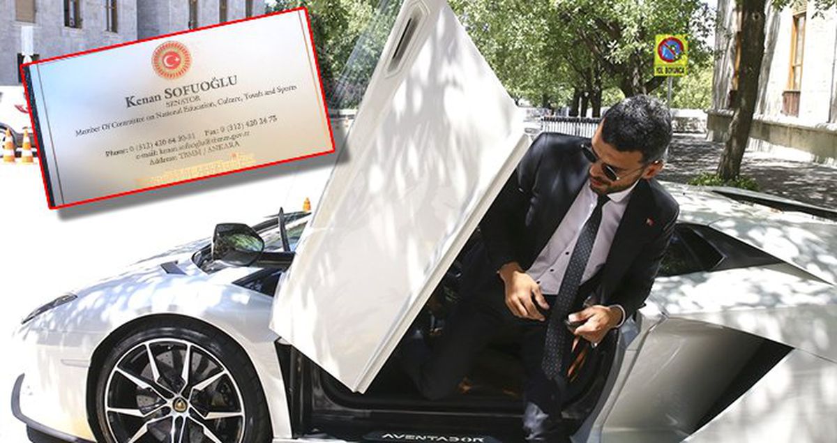 AK Parti'li Kenan Sofuoğlu'nun 'Senatör' Yazılı Kartviziti Hakkında İnceleme Başlatıldı