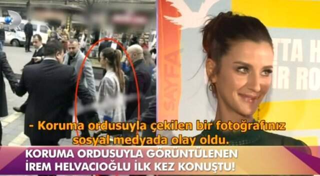 Koruma Ordusuyla Görüntülenen İrem Helvacıoğlu, Tepkilere Cevap Verdi