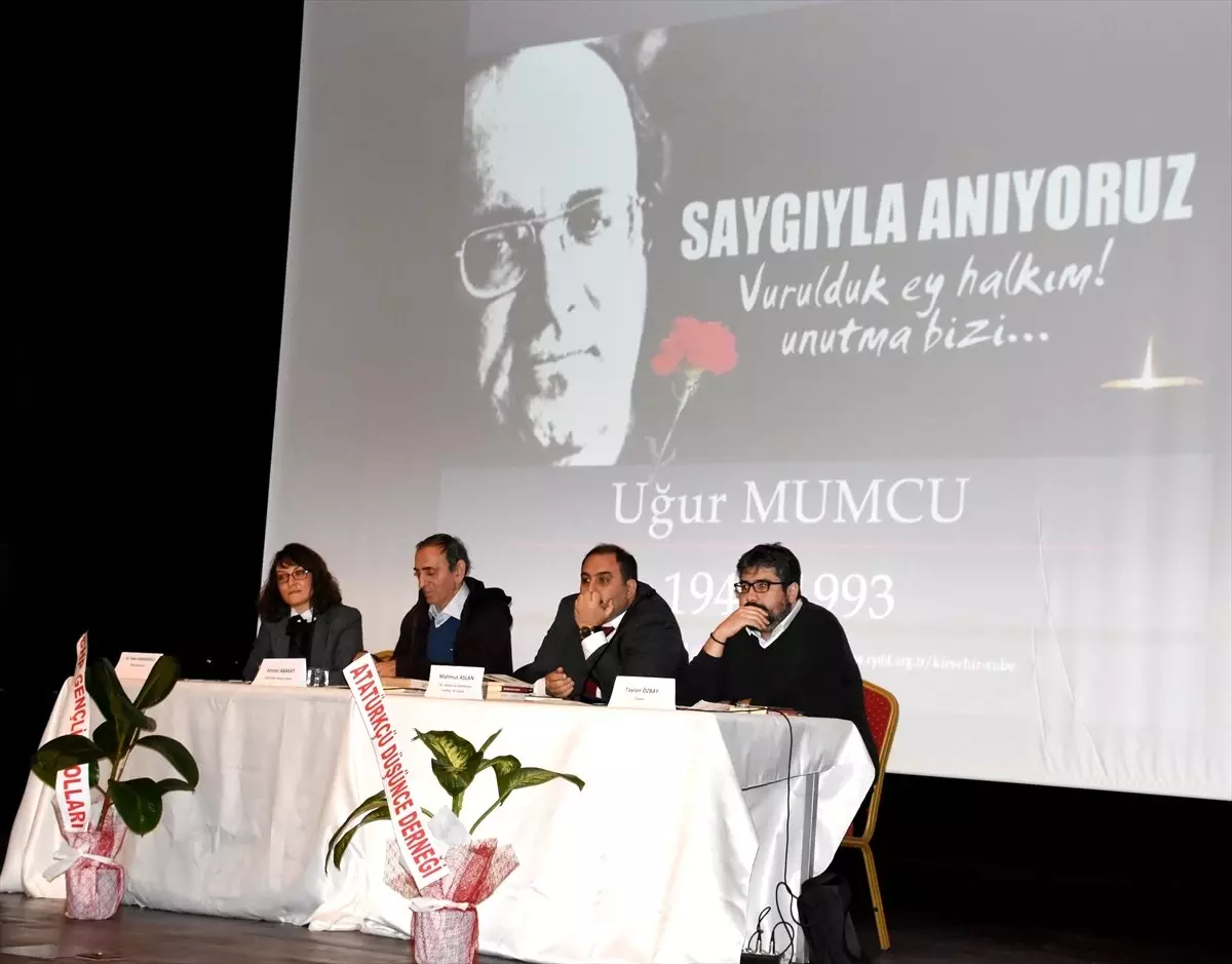 Uğur Mumcu Memleketi Kırşehir'de Anıldı