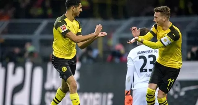 Borussia Dortmund, Hannover'i Rahat Geçti Borussia Dortmund, Hannover'i Rahat Geçti