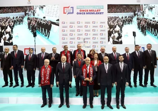 Cumhurbaşkanı Erdoğan Gaziantep'in Belediye Başkan Adaylarını Açıkladı Cumhurbaşkanı Erdoğan Gaziantep'in Belediye Başkan Adaylarını Açıkladı