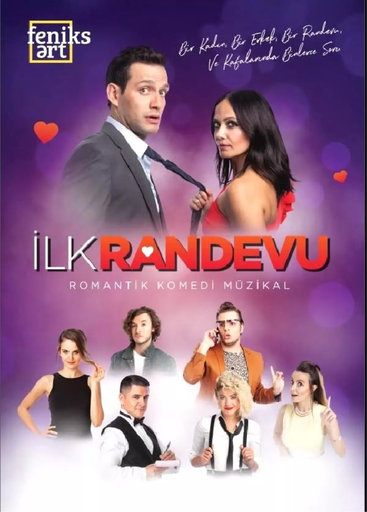 İlk Randevu' Müzikali Ankara'da Sergilendi