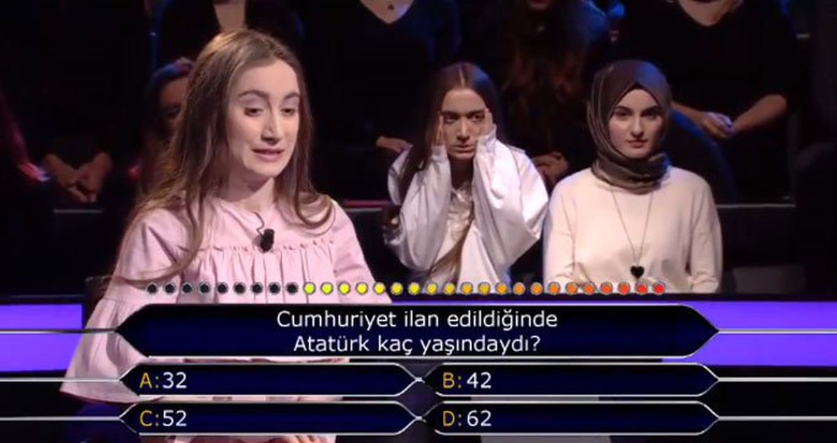 Kim Milyoner Olmak İster'de 'Atatürk' Sorusuna İki Joker Kullanan Yarışmacı, Sosyal Medyada Gündem Oldu