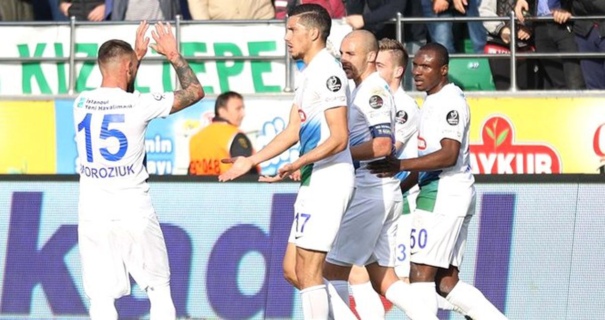 Çaykur Rizespor, Akhisarspor'u 3-1'le Geçti