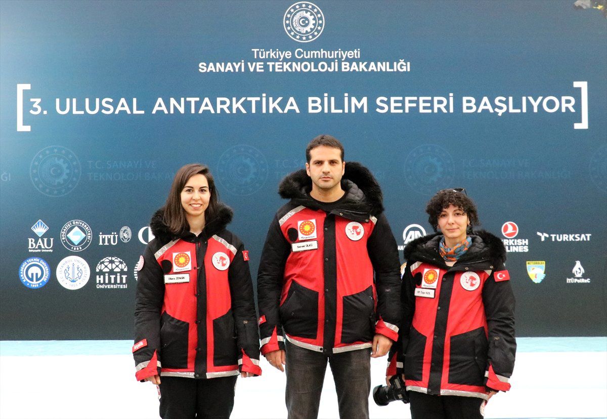 Aa Ekibi Antarktika Yolunda
