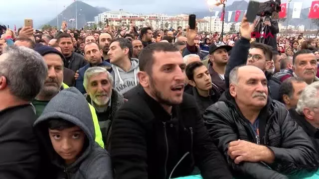 Antalya - Erdoğan Antalya'daki Afet İçin Gereği Neyse Yerine Getireceğiz Antalya - Erdoğan Antalya'daki Afet İçin Gereği Neyse Yerine Getireceğiz