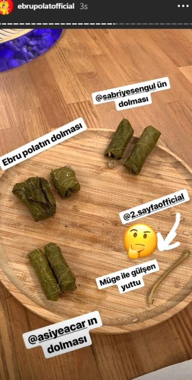 Mutfakta Marifetli Olduğunu Söyleyen Ebru Polat, Canlı Yayında Sarma Saramadı