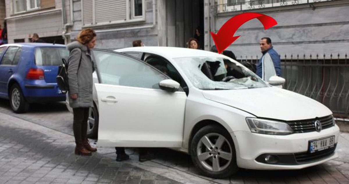 Akli Dengesi Yerinde Olmayan Şahıs, Ters Park Edilen Aracı Ateşe Verdi