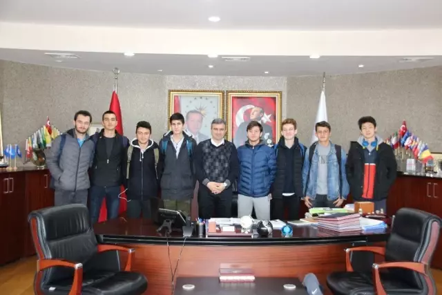 Başkan Şampiyonları Ağırladı Başkan Şampiyonları Ağırladı