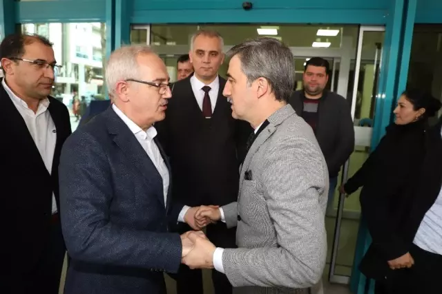 Cumhur İttifakı Adayı Başkan Şirin AK Parti'li Bilen'i Ağırladı
