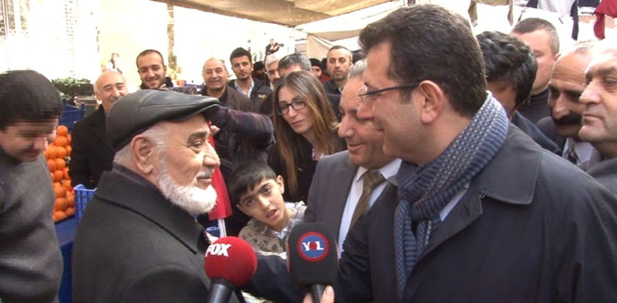 Belediye Başkan Adayı İmamoğlu ile Vatandaş Arasında İlginç Cami Diyaloğu