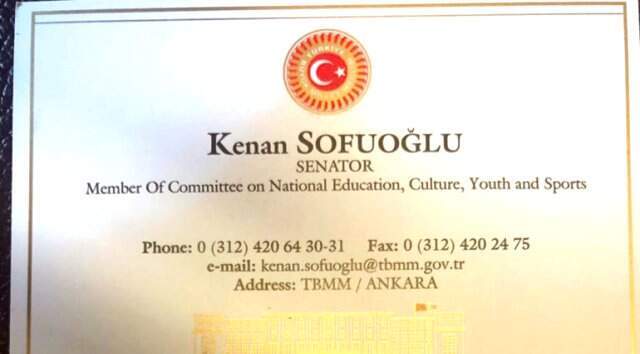 TBMM, Kenan Sofuoğlu'nun 'Senatör' Yazılı Kartviziti İçin Harekete Geçti