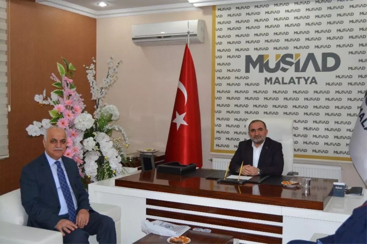 İl Müftüsü Çimen'den Müsiad'a Hayırlı Olsun Ziyareti