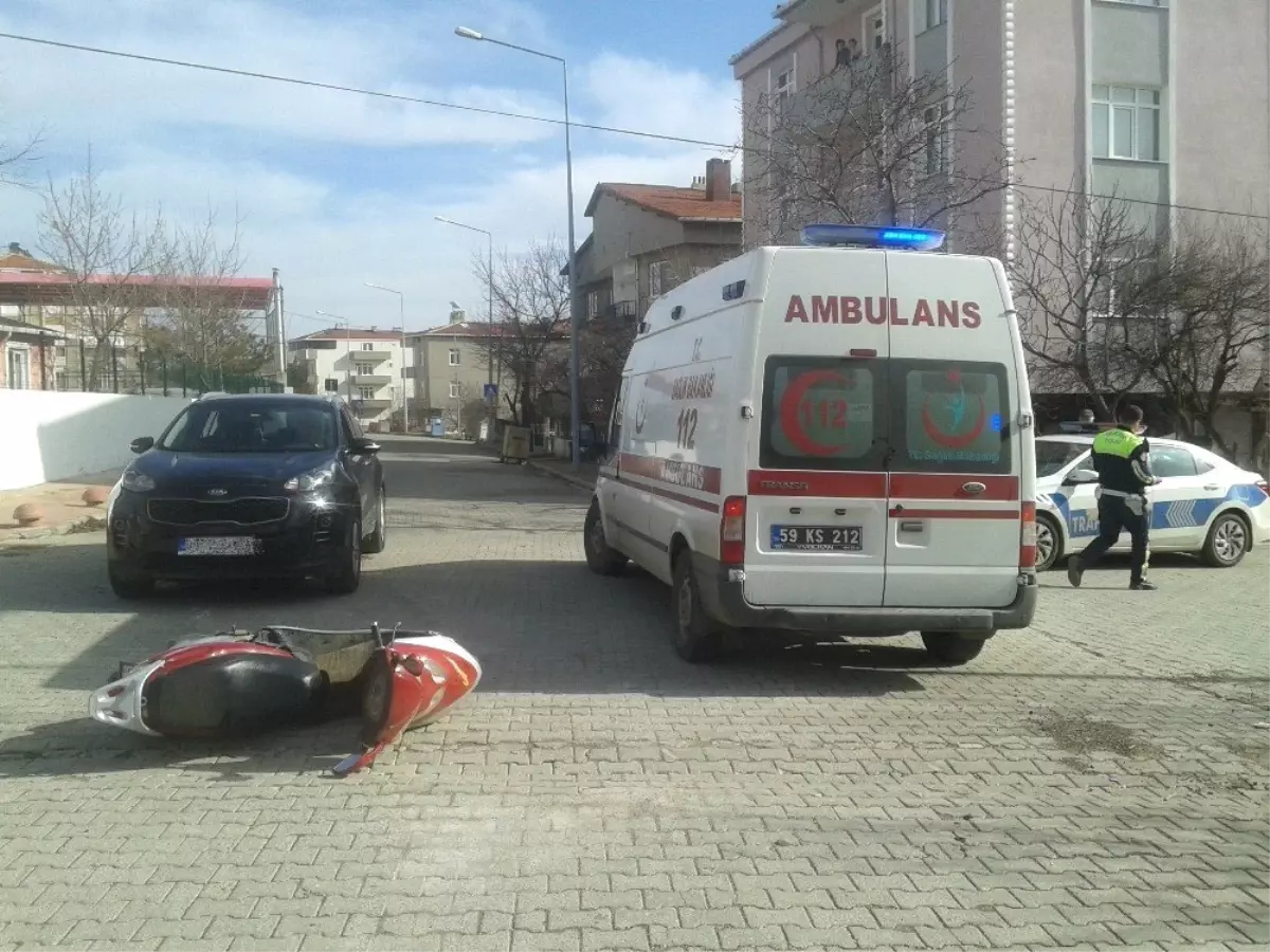 Tekirdağ'da Trafik Kazası: 1 Yaralı