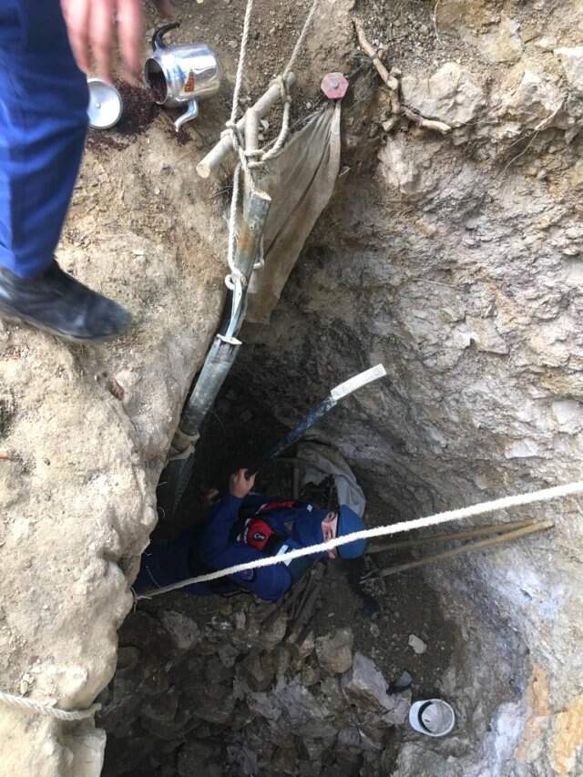 Zengin Olma Hayali Kuran Defineciler, Brandanın Altında Suçüstü Yakalandı