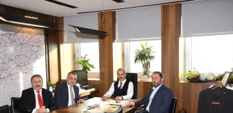 Yomra Belediye Başkanı Sağıroğlu'ndan, Uraloğlu'na Ziyaret