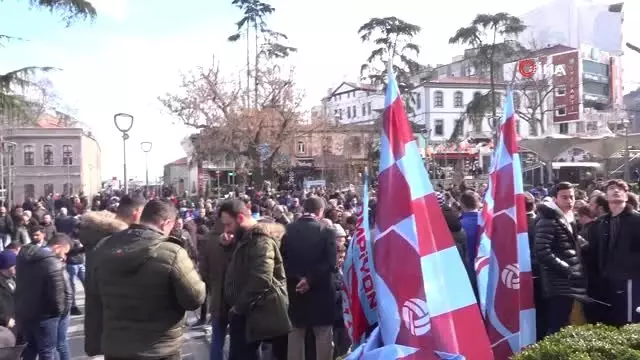 Trabzon'da Pfdk ve Tff'ye Protesto Trabzon'da Pfdk ve Tff'ye Protesto