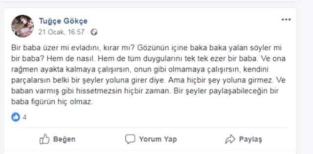 Uyurken Babası Tarafından Öldürülen Genç Kızın, Sosyal Medyadaki Son Paylaşımı Yürek Burktu