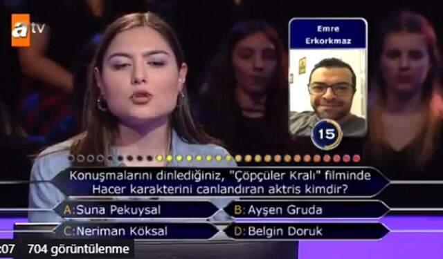 Kim Milyoner Olmak İster'de Murat Yıldırım'ı Duygusallaştıran Ayşen Gruda Sorusu