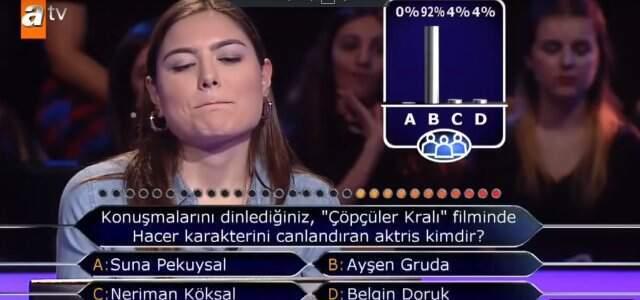 Kim Milyoner Olmak İster'de Murat Yıldırım'ı Duygusallaştıran Ayşen Gruda Sorusu