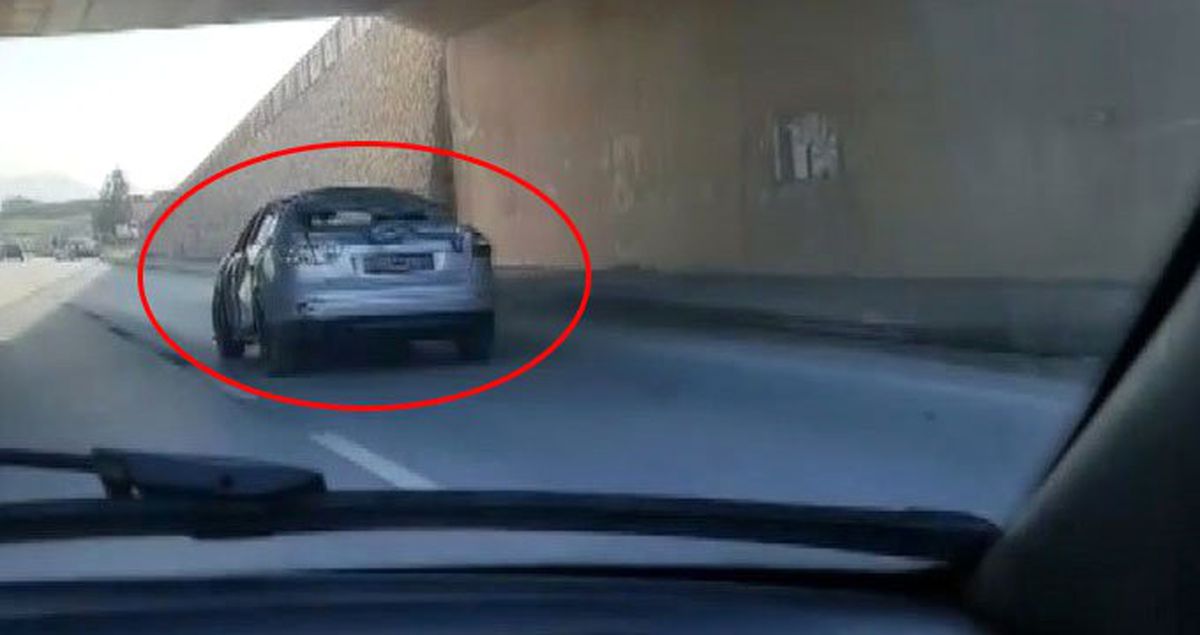 Vurdumduymaz Sürücü, Kaza Yaptığı Otomobiliyle Trafiğe Çıktı