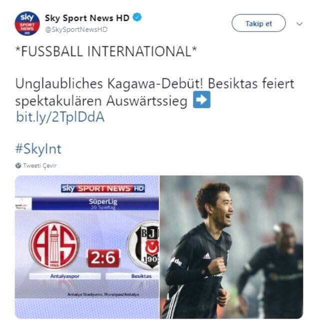 Kagawa'nın 3 Dakikada 2 Gol Atması Dünya Basınında!