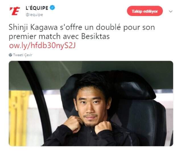Kagawa'nın 3 Dakikada 2 Gol Atması Dünya Basınında!