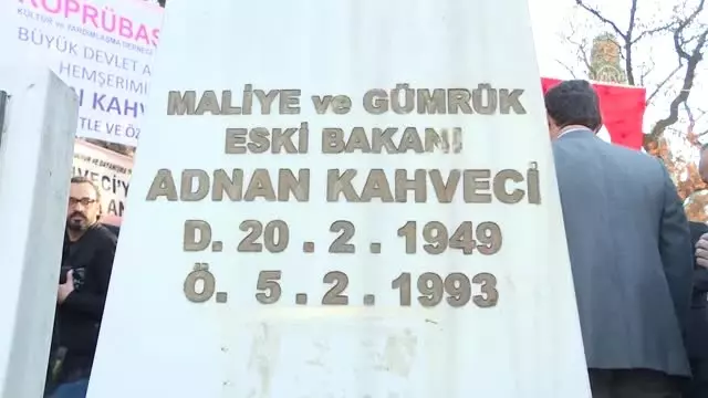 Adnan Kahveci Vefatının 26. Yılında Anıldı Adnan Kahveci Vefatının 26. Yılında Anıldı