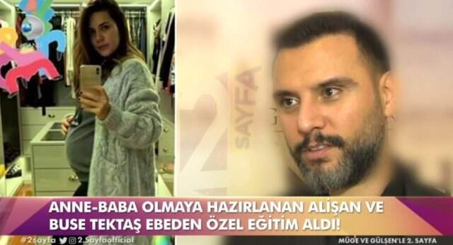 Alişan ve Buse Varol, Doğacak Bebekleri İçin Ebeden Ders Aldı