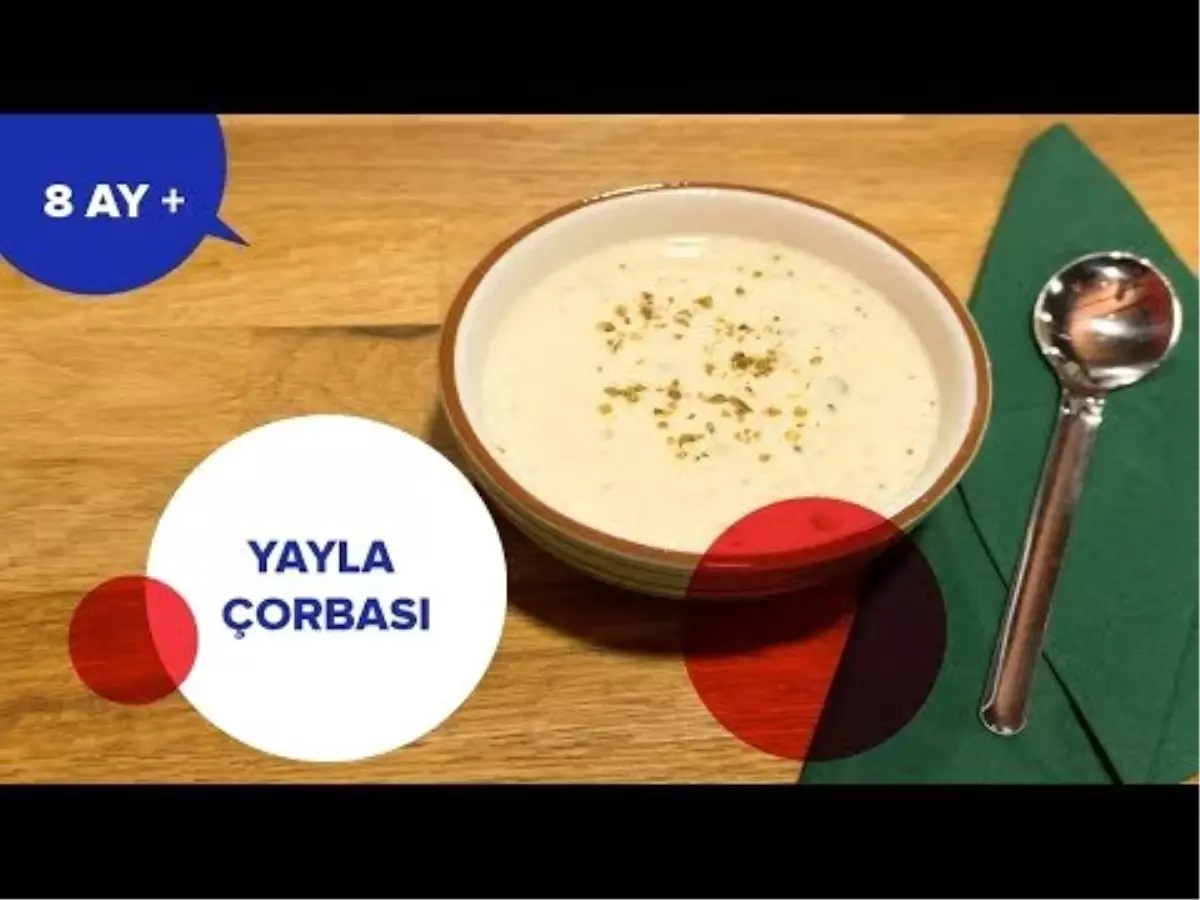 Bebekler İçin Yayla Çorbası (8 Ay +) İki Anne Bir Mutfak