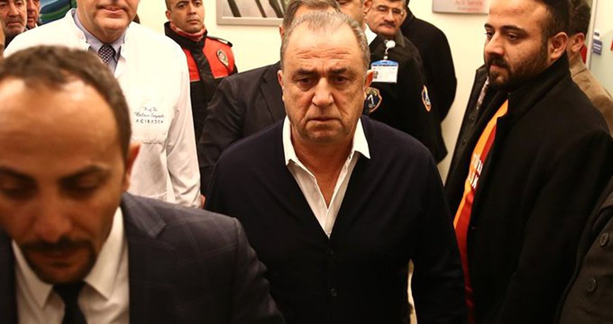 Babasını Kaybeden Fatih Terim, Hastaneye Geldi