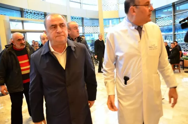 Fatih Terim Hastaneye Geldi Fatih Terim Hastaneye Geldi